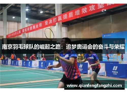 南京羽毛球队的崛起之路：追梦奥运会的奋斗与荣耀